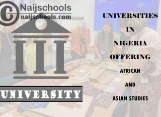 Universities in Nigeria Offering African and Asian Studies