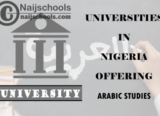 List of Universities in Nigeria Offering Arabic Studies