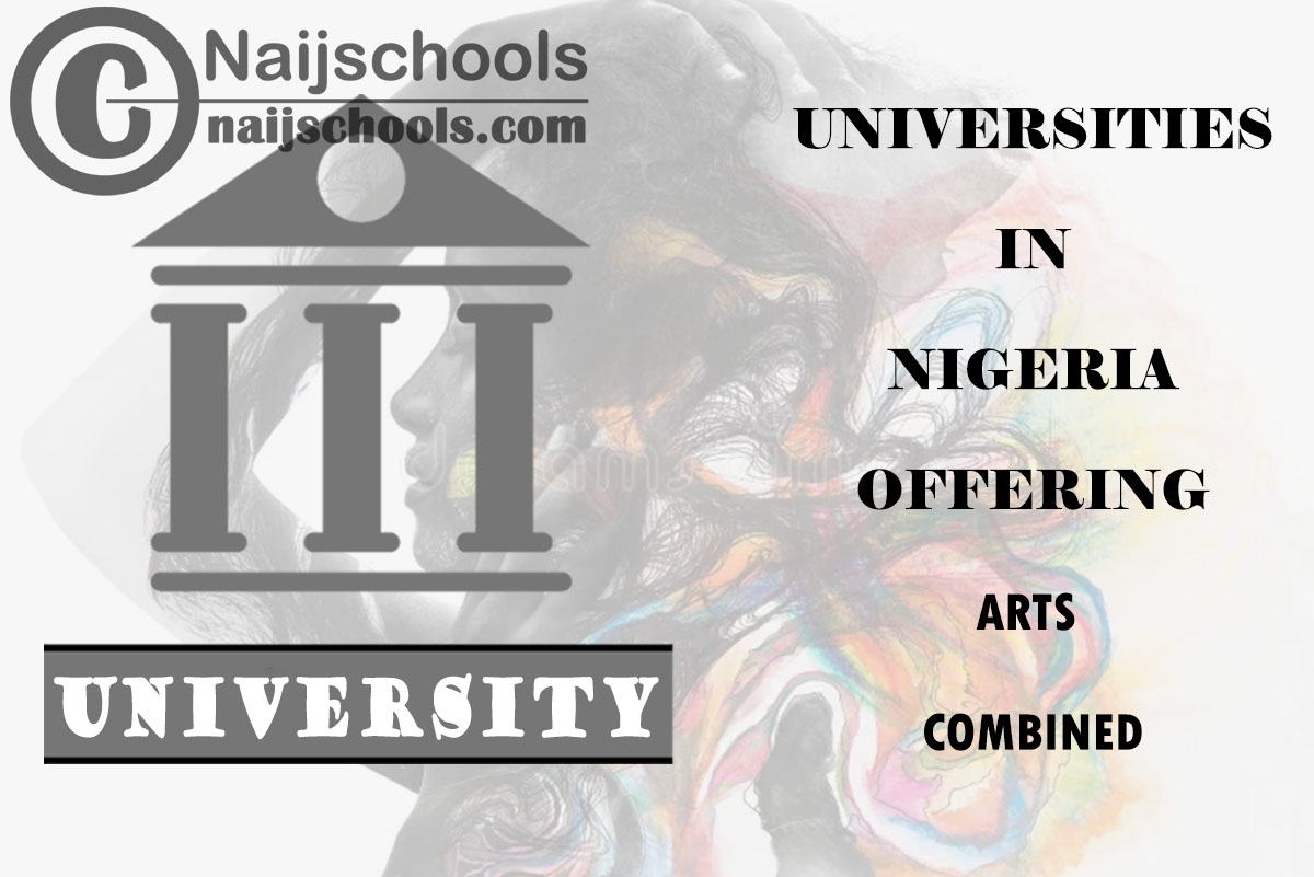 List of Universities in Nigeria Offering Arts Combined