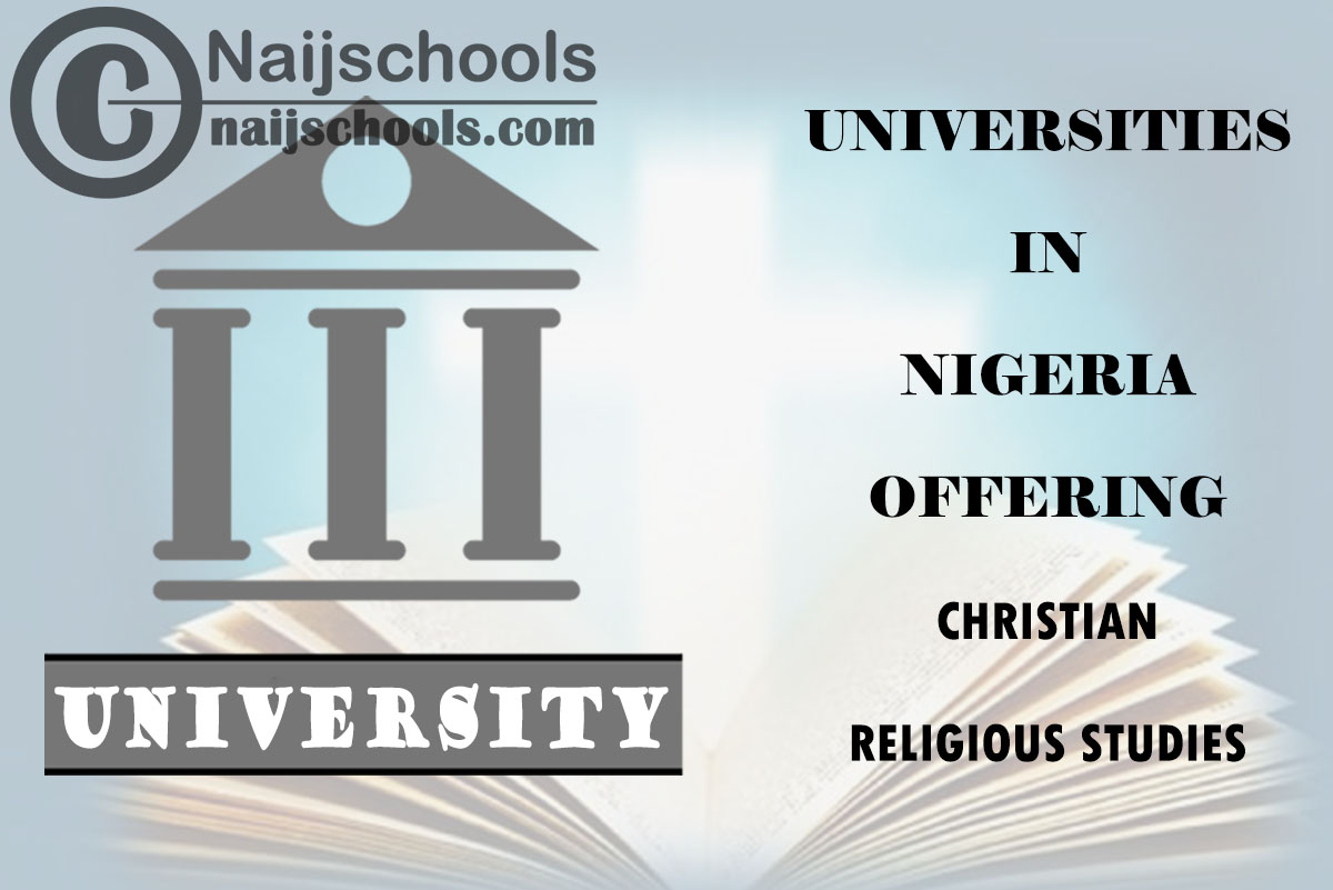 Universities in Nigeria Offering Christian Religious Studies