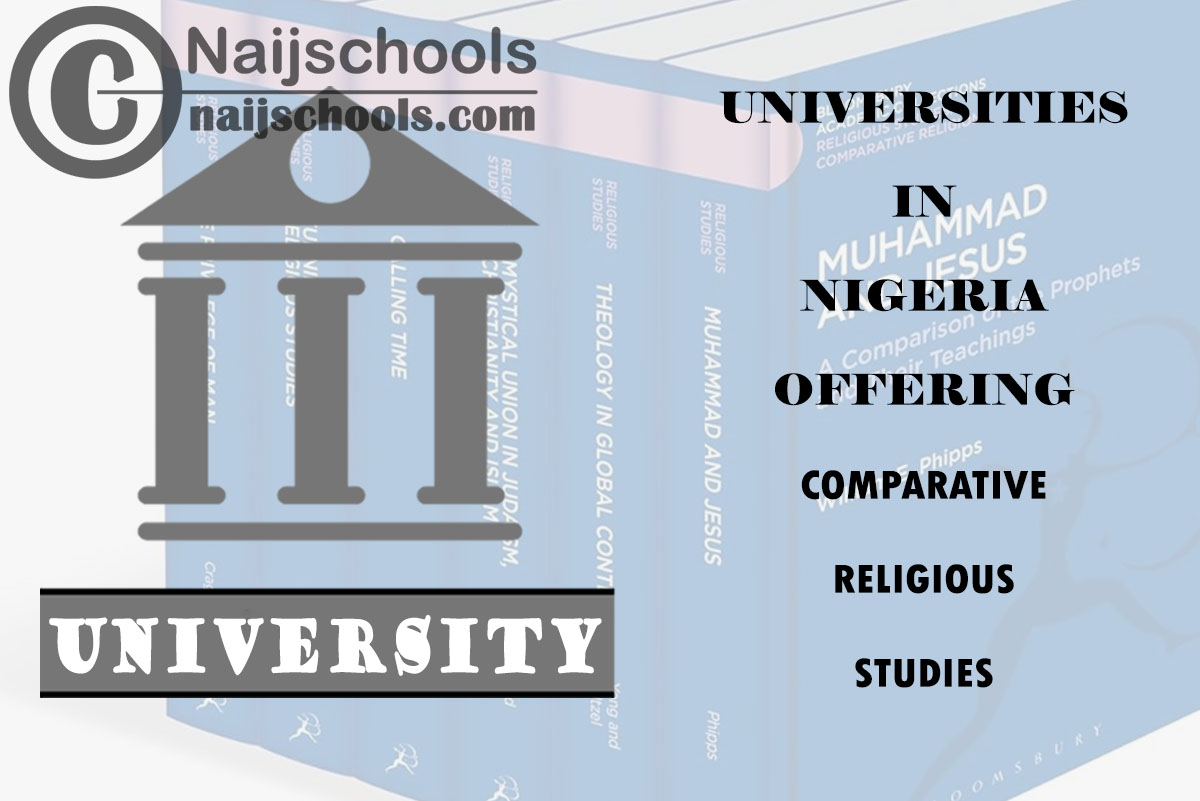 Universities in Nigeria Offering Comparative Religious Studies