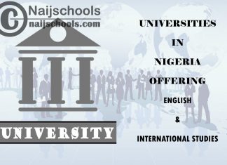 Universities in Nigeria Offering English & International Studies Universities in Nigeria Offering English & International Studies