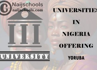 List of Universities in Nigeria Offering Yoruba