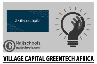 Village Capital Greentech Africa 2024