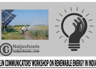EJN Communicators’ Workshop on Renewable Energy in India 2024