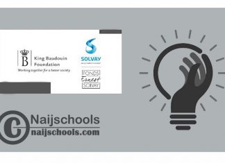 Call for Projects: Ernest Solvay Fund 2024 (up to €10,000) Ernest Solvay Fund 2024