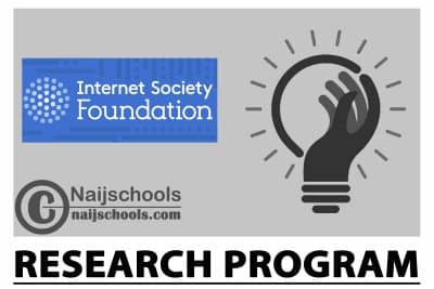 Internet Society Foundation Research Program 2024 