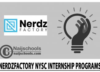 NerdzFactory NYSC Internship Programs
