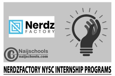 NerdzFactory NYSC Internship Programs