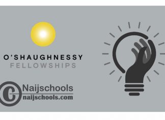 O’Shaughnessy Fellowships 2024