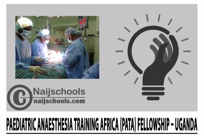 Paediatric Anaesthesia Training Africa (PATA) Fellowship – Uganda 2024/25