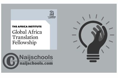 The Africa Institute Global Africa Translation Fellowship 2024