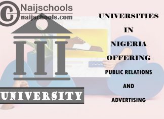 Universities in Nigeria Offering Public Relations and Advertising Universities in Nigeria Offering Public Relations and Advertising