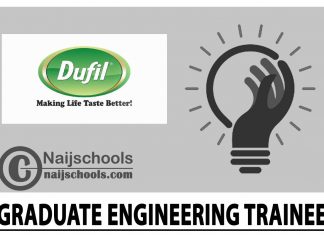 Dufil Prima Foods Ltd Graduate Engineering Trainee